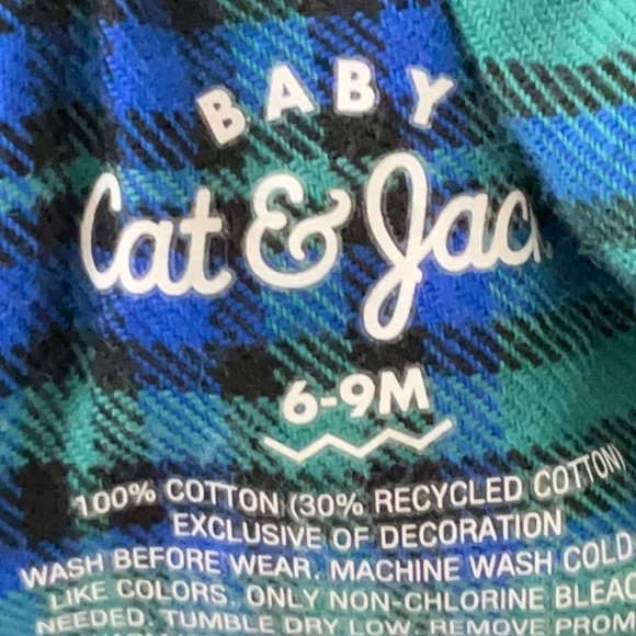 Cat & Jack -Baby Girls' Pocket Fleece Top & Bottom Set Size 6-9M - Picture 6 of 8